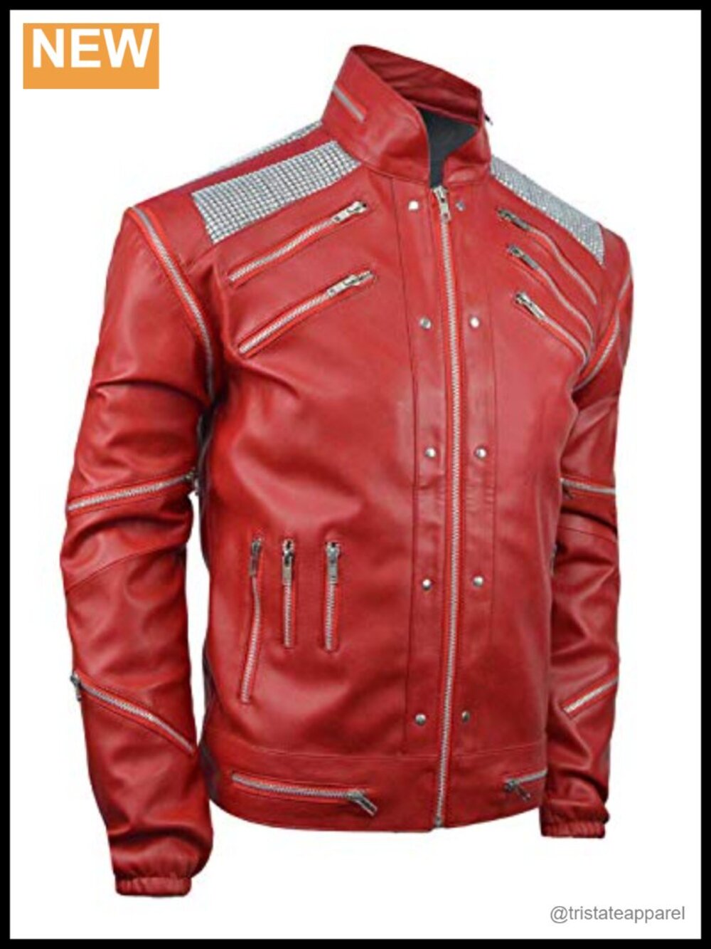 Faux Leather Jacket with Zippers, Removable Sleeves, Mesh Detailing